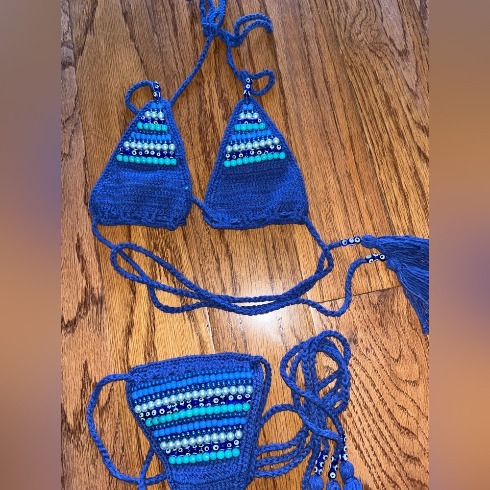 🧿 Andi bagus beaded bikini set 🧿